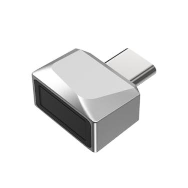 Imagem de Leitor de Impressão Digital USB, Detecção de 360 ​​° Mini Scanner de Impressão Digital, 0,5s Touch Speedy Correspondente Ao Leitor de Impressão Digital Biométrica para 10 11