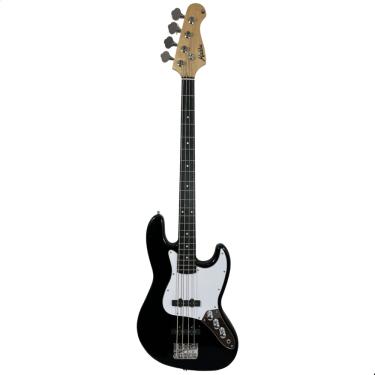 Imagem de Contra Baixo Elétrico Jazz Bass 4 Cordas Passivo Preto