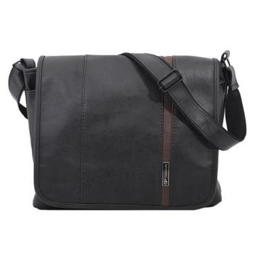 Imagem de Pasta carteiro executiva magero p/notebook 14" - pe-017 - preto - Thig