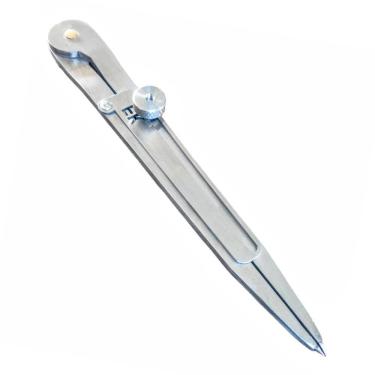 Imagem de Compasso de Traçagem Inox com Ponta de Vídea Borboleta Personalizada 12" 30cm - Ekale Ferramentas 42