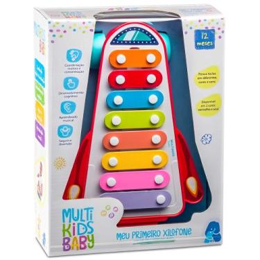 Imagem de Brinquedo Meu Primeiro Xilofone Coordenação Motora Desenvolvimento Cog