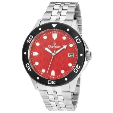 Imagem de Relógio CHAMPION masculino analógico vermelho CA31453V
