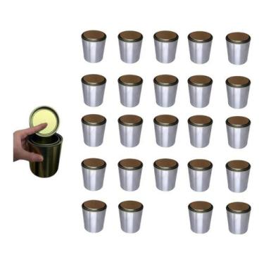 Imagem de Kit 24 Lata Vazia 900ml Artesanato Carne Banha Tinta B.Agua - LataNova