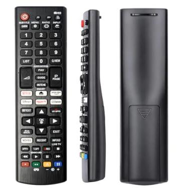 Imagem de Controle remoto de substituição para Smart TV Samsung 4K Crystal UHD LED QLED LCD Series 6/7/8/9/TU-7000 Flat Curved com Netflix Prime Video e teclas Hulu