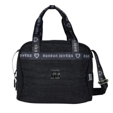 Imagem de Bolsa T�rmica Rebecca Bonbon Feminina RB Escolar Lancheira Juvenil (Preto)