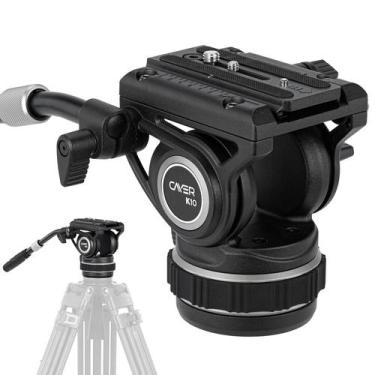 Imagem de Cabeça de vídeo Tripod Fluid Cayer K10 Pro para câmeras DSLR de 10 kg