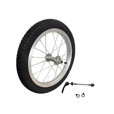 Imagem de Zxpjkyu Roda de Reboque de Bicicleta de 12'' Fácil de Instalar, Resistente, Prática E Esportiva para Substituição