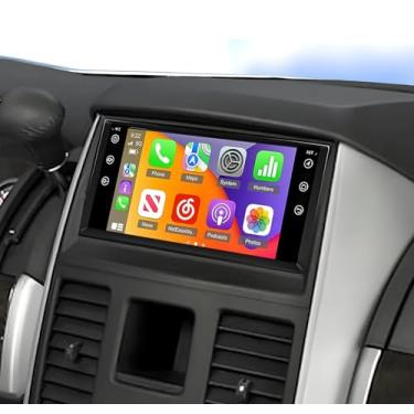 Imagem de Bobuluo Rádio estéreo para carro Android 13 4+64G compatível com Dodge Grand Caravan 2008-2018, para Chrysler Aspen/Sebring 2007-2010, tela sensível ao toque de 7 polegadas com navegador GPS, WiFi, FM
