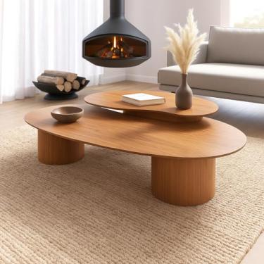 Imagem de Mesa de Centro Madeira Organica (Damasco)