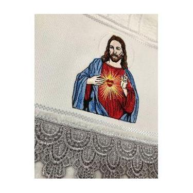 Imagem de Toalha de Mão Religiosa, Avulsa para Lavabo, envio rápido - Dohler