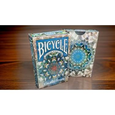Imagem de Murphy's Magic Supplies, Inc. Bicycle Kaleidoscope Blue Playing Cards, Medium