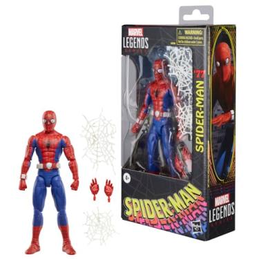Imagem de Marvel Legends Series Spider-Man '77, figura colecionável clássica inspirada no filme de 6 polegadas