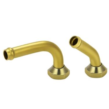 Imagem de Conector de tubo de óleo do refrigerador de transmissão compatível com 2003-2006 MDX, 2005 Pilot, 2 peças de acessórios de linha de resfriamento do radiador (rosca M14 x 1,5)