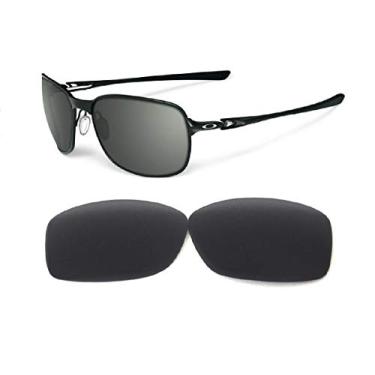 Imagem de Lentes de reposição Galaxy para óculos de sol Oakley C Wire New (2011) preto polarizado
