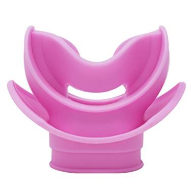 Imagem de Scuba-Choice Bocal regulador de silicone Comfort Bite com protetor labial rosa tamanho único
