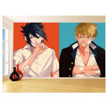 Imagem de Papel De Parede Anime Naruto Mangá Desenho Art 3,5M Nrt23