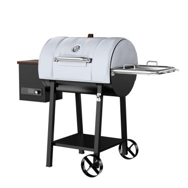 Imagem de Cobertor térmico para churrasqueira Pit Boss PB440D2 grade de pellets de madeira, série 440, serve para Pit Boss Mahogany 440 Deluxe 440 FB1 Wood Pellet Grill cobertor de isolamento para cozinhar no