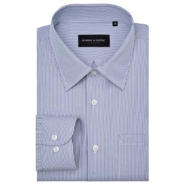Imagem de Camisa social masculina Alimens & Gentle Stripe de manga comprida