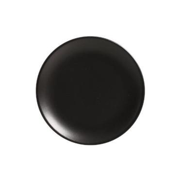 Imagem de Conjunto Com 6 Pratos De Sobremesa Coup Preto Acetinado 21Cm