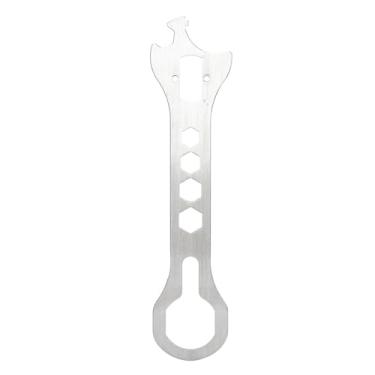 Imagem de Chave de suporte inferior de aço inoxidável para bicicleta BB ferramenta de remoção para reparo de copo de suporte inferior, design compacto e portátil de alta resistência para manutenção de bicicleta