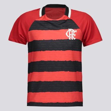 Imagem de Camisa Flamengo Manto Infantil Vermelha-Unissex