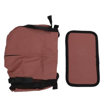 Imagem de GLOGLOW Mochila Mochila de Transportador de Cachorro, Mandcene Dog Transportador de Malha Ventilada Frente e Traseira da Bolsa de Viagem para Camping de Bicicleta Ao Ar Livre NAN (Café)