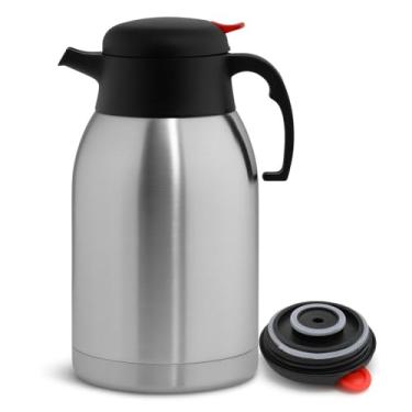 Imagem de Garrafa Térmica De Inox 1,5L Bule Luxo Café Chá Suco Hotel