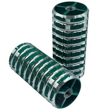 Imagem de Pedaleira Trolhão Grossa Dupla Bmx Bike Bicicleta Verde-Unissex