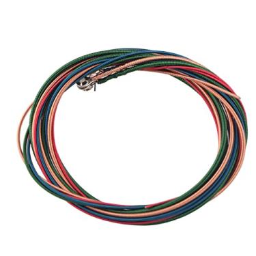Imagem de Cordas de baixo elétricas, cordas de baixo coloridas e de aço e liga de liga para baixo 4 anéis cordas para baixo 1,16 mm, cordas de baixo 4 cordas