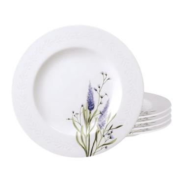 Imagem de Jogo Pratos De Sobremesa 21Cm Kit 4 Peças Lilla Tramontina