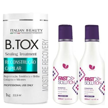 Imagem de Kit Redutor De Volume Bottx Profissional Alisamento e Terapia Capilar 