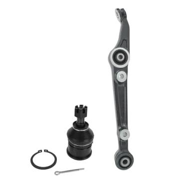 Imagem de TRQ Braço de controle inferior dianteiro direito com conjunto de junta esférica lado do passageiro compatível com Honda Civic 1996-2000