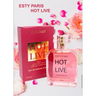 Imagem de Perfume Feminino HOT LIVE - ESTY PARIS 100ml - IMPORTADO, 100ML