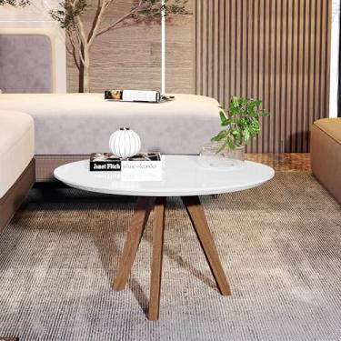 Imagem de Mesa de Centro Moderna Sala Escritório Dubai Redonda