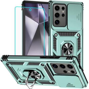 Imagem de Capa HNHYGETE para Samsung Galaxy S24 Ultra com protetor de tela