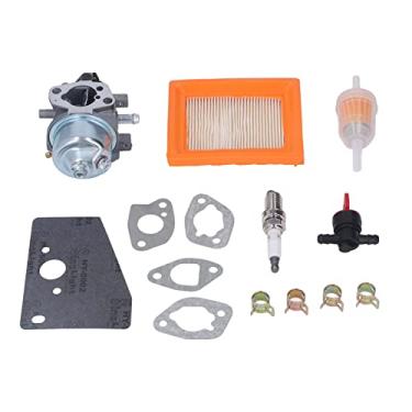 Imagem de Kit de carburador de aparador de corda, peça de substituição durável de alto desempenho para motores da série XT650 XT675 XT149. Material de alumínio inclui filtro de óleo de vela de ignição do