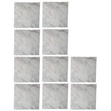 Imagem de Placa Adesiva Marmore 3D Kit 10 uni Papel de Parede Autocolante Obra Reforma Ambiente Decoraçao Banheiro Cozinha Casa