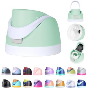 Imagem de Branbox Tampa de substituição para Owala Freesip, compatível com Owala Cup 473 ml, 680 g, 947 ml, 1,134 g, tampa superior de garrafa de água de um botão para Owala Freesip, à prova de vazamento, livre