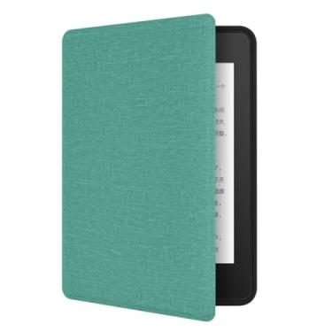 Imagem de Akacy Capa de textura de tecido para Amazon Kindle paperwhite com 5ª 6ª 7ª geração (versão 2012/2013/2015), fina e leve, à prova d'água (8)