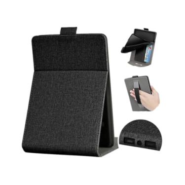 Imagem de Akacy Capa flip superior com alça/função hibernar/despertar automática para Kindle Paperwhite de 6,0 polegadas 10ª geração lançada em 2018 (Modelo: PQ94WIF) Capa protetora de couro PU (10)