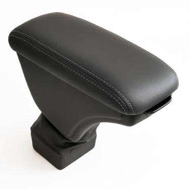 Imagem de Encosto Apoio De Braço Com Porta Objetos Para Nivus Sense (Grafite - Costura Grafite)