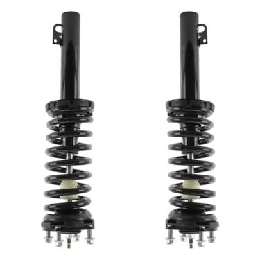 Imagem de Alpaspare Conjunto completo do suporte dianteiro e traseiro e amortecedor de choque desempenho de amortecimento superior conforto de condução construção durável, 171377L/171377R