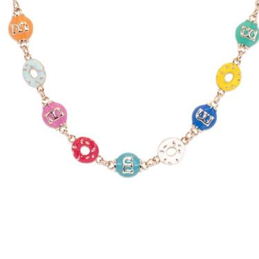 Imagem de Colar de ouro delicado para mulheres, colar banhado a ouro 18K, estrela, pingente de trevo, um presente elegante para aniversários, aniversários e outras ocasiões, comprimento ajustável, inclui