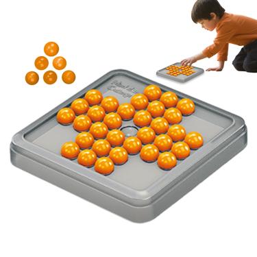 Imagem de Jogo de tabuleiro de xadrez para viagens, brinquedo de inteligência com pino de xadrez único - Jogos de tabuleiro de paciência | Jogos de tabuleiro de paciência educacional, estimulação Shakven