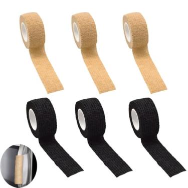 Imagem de NentMent Pacote com 6 capas para maçanetas de porta de forno, antiderrapante, para bancada, micro-ondas, para porta francesa, fritadeira, torradeira, forno, combo de airfryer, forno de convecção