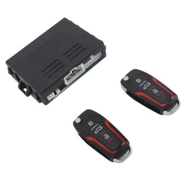 Imagem de Matybobe Sistema de alarme de segurança veicular DC12V antifurto entrada sem chave Kit de travamento central remoto universal