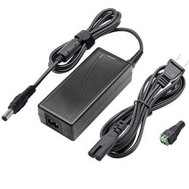 Imagem de inShareplus Fonte de alimentação de baixa tensão de 6V, transformador, adaptador de alimentação, CC 6V 10A, 60 Watt Max, CA 100-240V para DC 6V, com conector de cilindro fêmea 5,5/2,1 CC