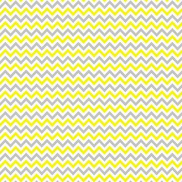 Imagem de Papel De Parede Amarelo Cinza E Branco Chevron Adesivo Sala - LRP