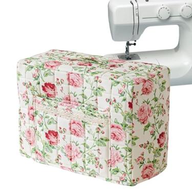 Imagem de Capa Para Máquina De Costura - Contra Poeira | Com Alça E Bolso Estampa Floral Para Máquina De Costura | Para Viagem Casa DIY Amante De Artesanato Adulto