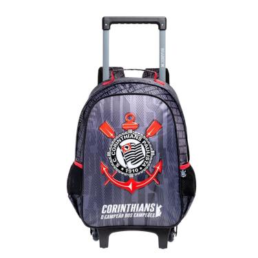 Imagem de Mochila de Rodinhas Corinthians Paulista Escolar Esportiva